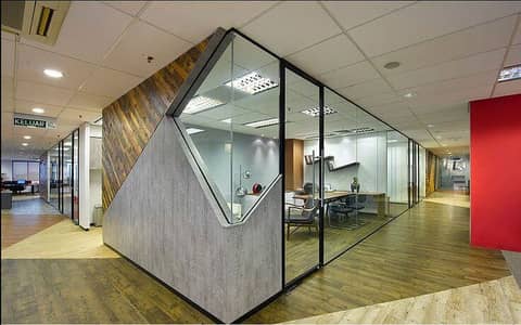 Glass Partition, Gypsum Partition, POP, False Ceiling, PVC Ceiling