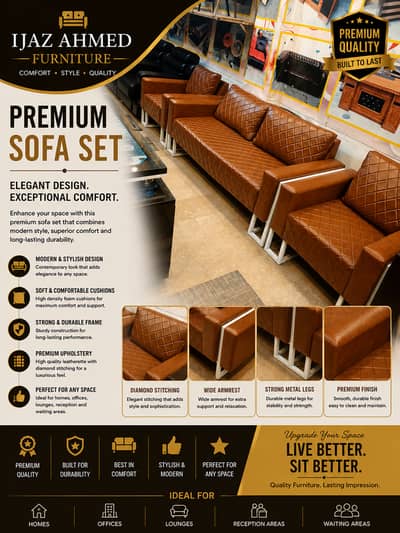 sofa set/premium sofa set/5 seater sofa set/sofa/office sofa set