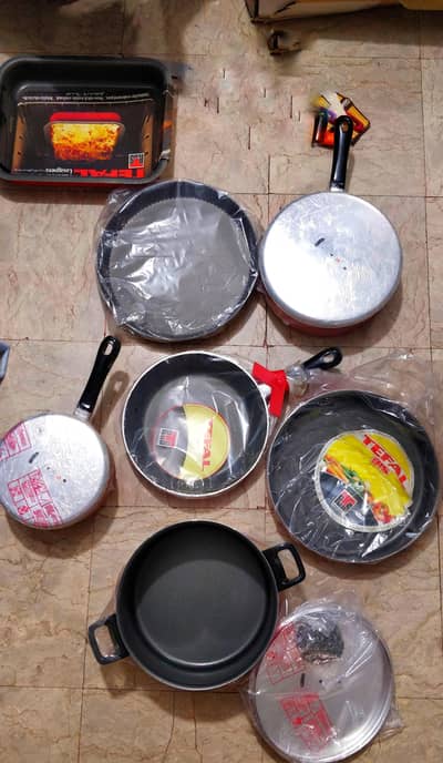TEFAL Nonstick 10 pieces cookware