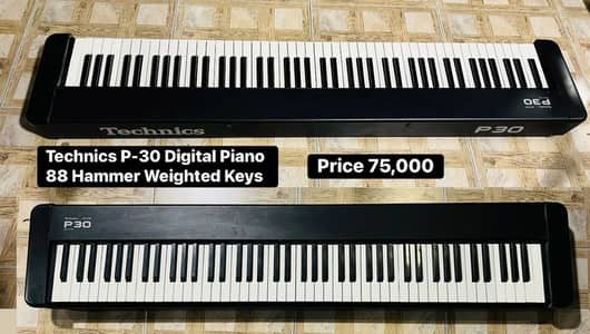 Korg Sp-100 Digital Piano 88 Hammer Weighted keys with/Keyboard/Guitar
