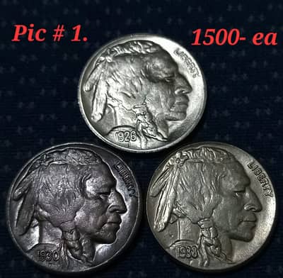 U. S. A. Silver Plated Rare coins