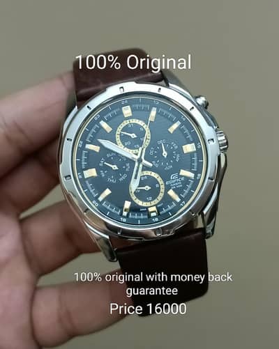 Casio Edifice Multifunction 100% Original  Model: EF-328D