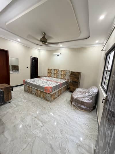Furnished brand new studio for Rent(Opp Adil Hospital)