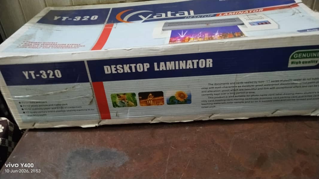 Lamination machine 1