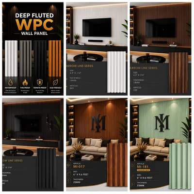 WPC wall panel-Wpc fluted panel-Wpc hard panel-Wallpanelling-wallpane