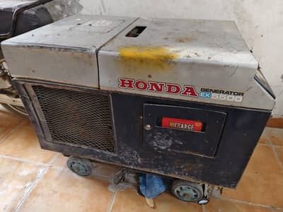 Honda 5KVA generator just like new