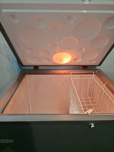 Haier Inverter Deep Freezer 245L Single Door | Used 1 Season Only