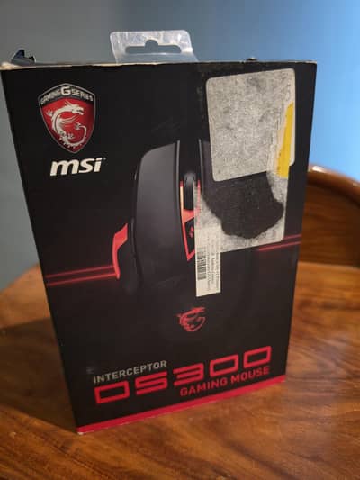 MSI Interceptor DS300 Gaming Mouse (RGB, 8200 DPI