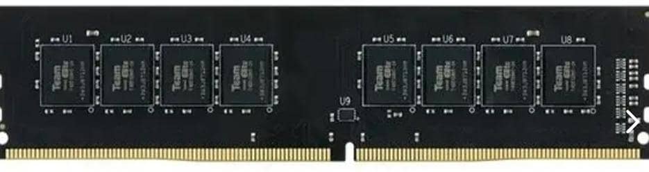 DDR4 Ram 2 x 8 GB (3200 MHz) speed, currently running on my computer.
