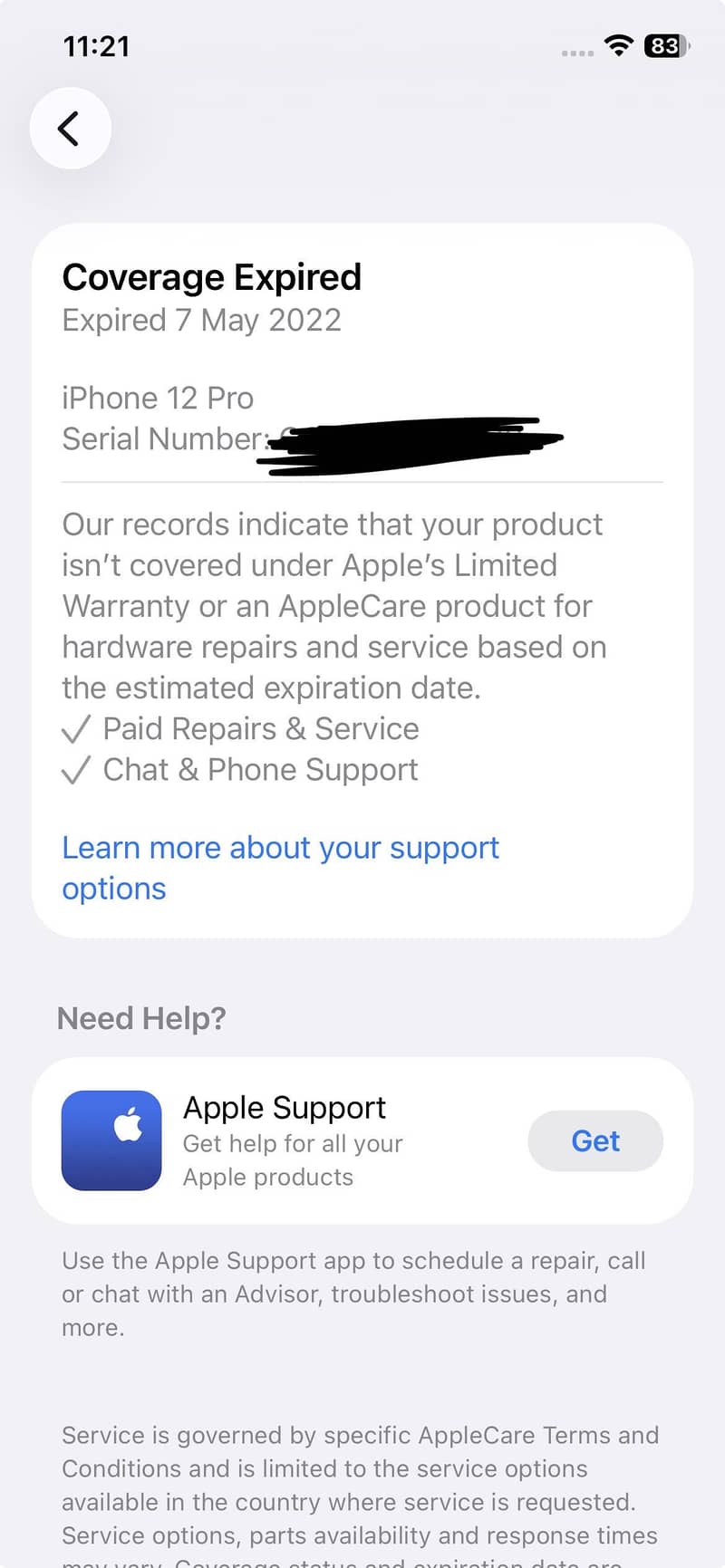 Apple iPhone 12 Pro 128GB Pacific Blue LL/A PTA Approved 7