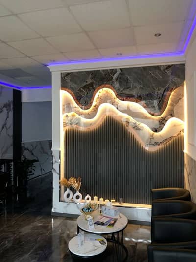 Marble flexible sheet-Pvc media wall-Wallpanel-Laminated floor-Blinds