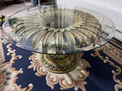 Centre Table. Antique design with 2 side tables