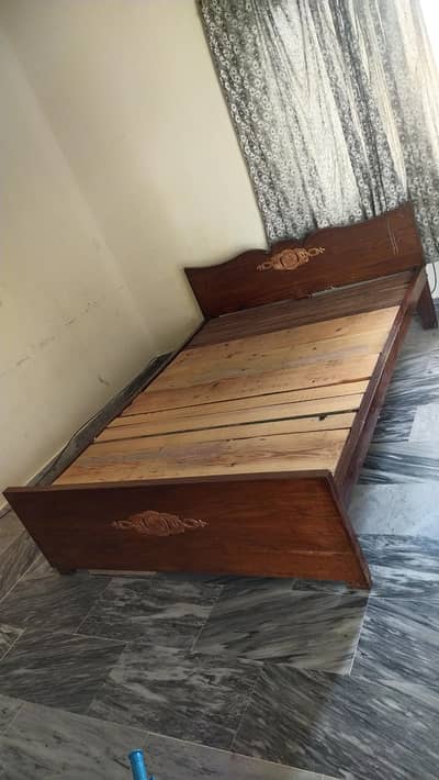 Wooden Bed