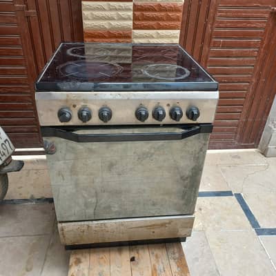 Imported Electric Stove Cooking Range Oven with 4 Burners Top