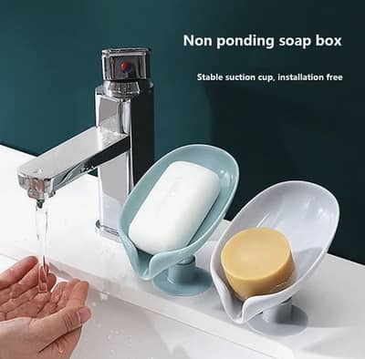 Soap holder leaf style