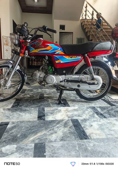 Honda cd 70 bike 2026 model 10/10 condition