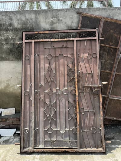 Gate, grill, doors, and windows
