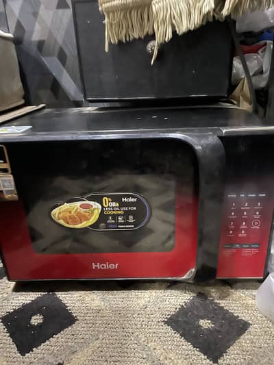 HAIER MICROWAVE WITH AIR FRYER 30 AFS