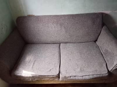 Used Grey fabric sofa set for sale