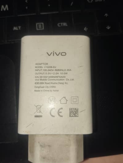 Vivo 10 w original box out adopted