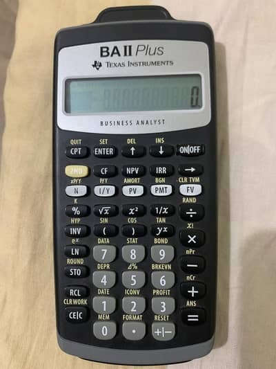 Texas Instruments BA II PLUS - All original & new