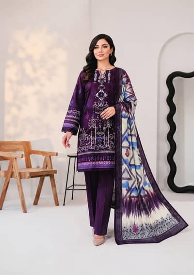 Aroma Bin Riaz Printed Lawn