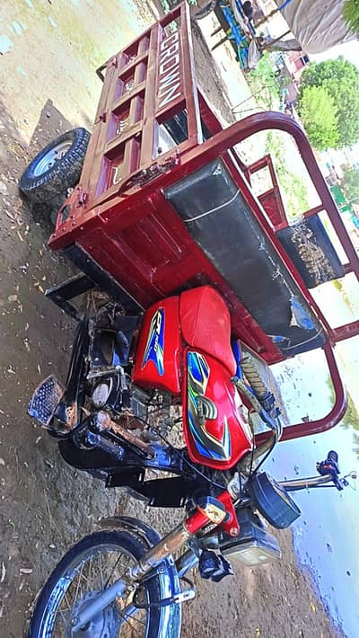 Crown 100cc Loader Rikshaw - Behtareen Halat Mein For Sale