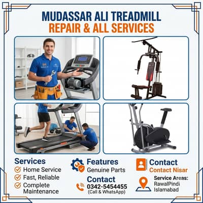 Treadmill Repair Services | Motor Belt Board Sensor Repair Services