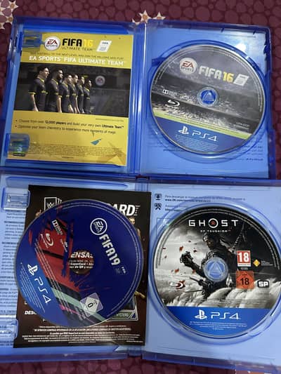 FIFA 16 / fifa 19 / ghost of tsushima