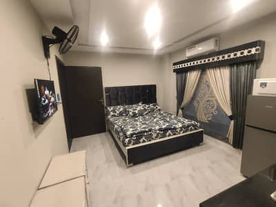 Studio Furnished Apartment For Rent In Iqbal Block Bahria Town Lahore