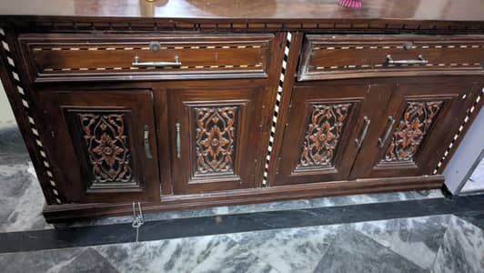 Chinioti wood bed set