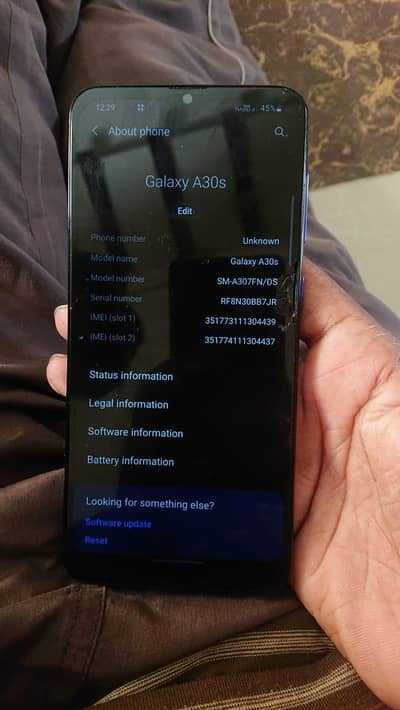 Samsung Mobile A30s