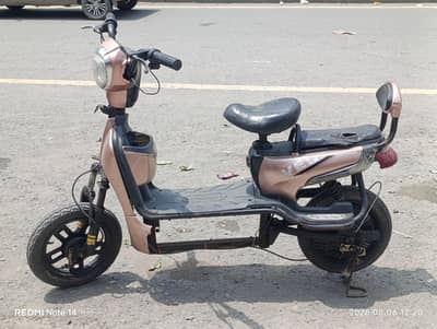 Used Electric Motorcycle Not Working Condition Motor and Controller