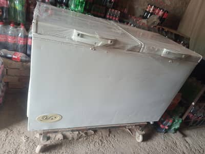 waves deep freezer double door