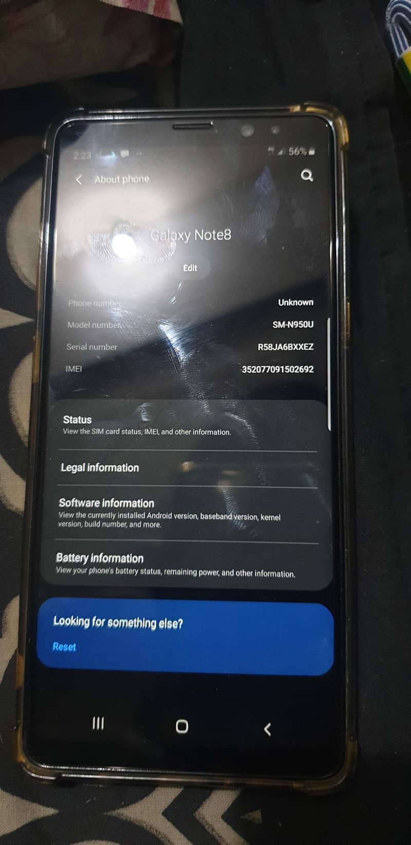 Samsung Mobile Note 8 1