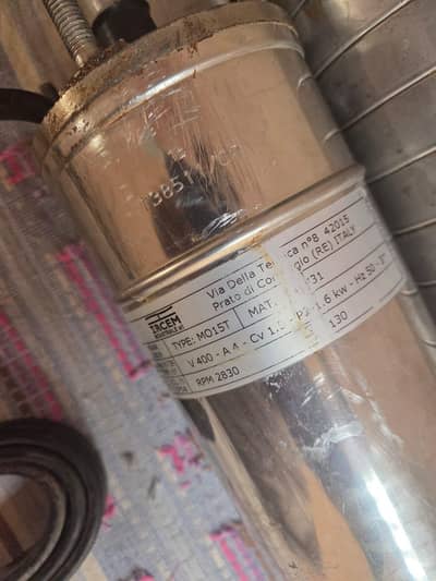 submersible pump 1.6 kw 2900rpm
