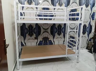 Iron Heavy Bunk Bed |Bunker Double Bed |Kids Bed |Steel bed  Bunker
