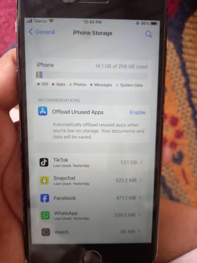 Apple iPhone 7 Plus 256 gp pta approved