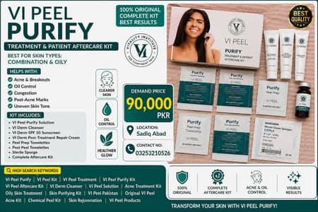 VI Peel Treatment|Facial Peel Kit|Anti Acne Skincare|Professional kit