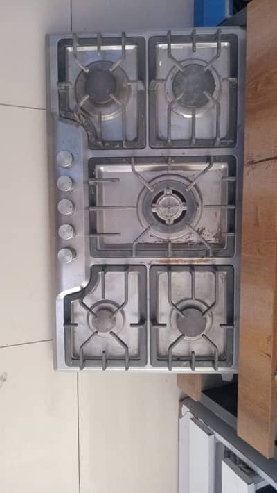 Kitchen hob house master 5 burner WAJID Ali 03018684980