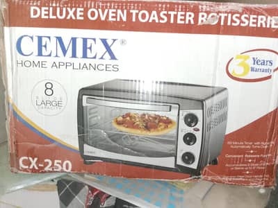 3 in 1 oven, toaster, rotisserie