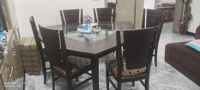 a dining table