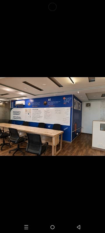 2900sqft Premium Fully Furnished Office For Rent In Blue Area|Lift Installed|