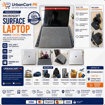 Microsoft Surface Laptop | Windows 11 Pro | UrbanCart PK Description: