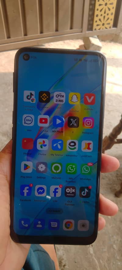 OPPO A54 with box 4gb 128gb all ok urjent sale exchange