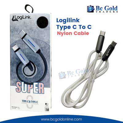 LogiLink USB-C to USB-C Fast Charging & Data Sync Cable