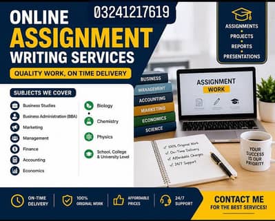 Online Assignment Writer | Science & Business Subjects