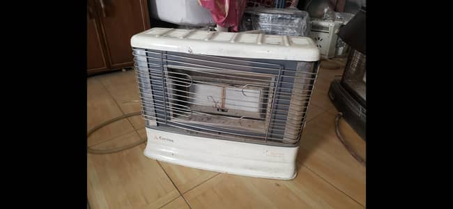 Corona gas heater