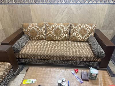 Ash wood sofa