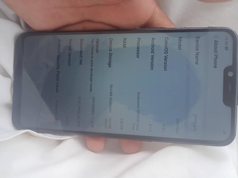 Oppo A3s 0